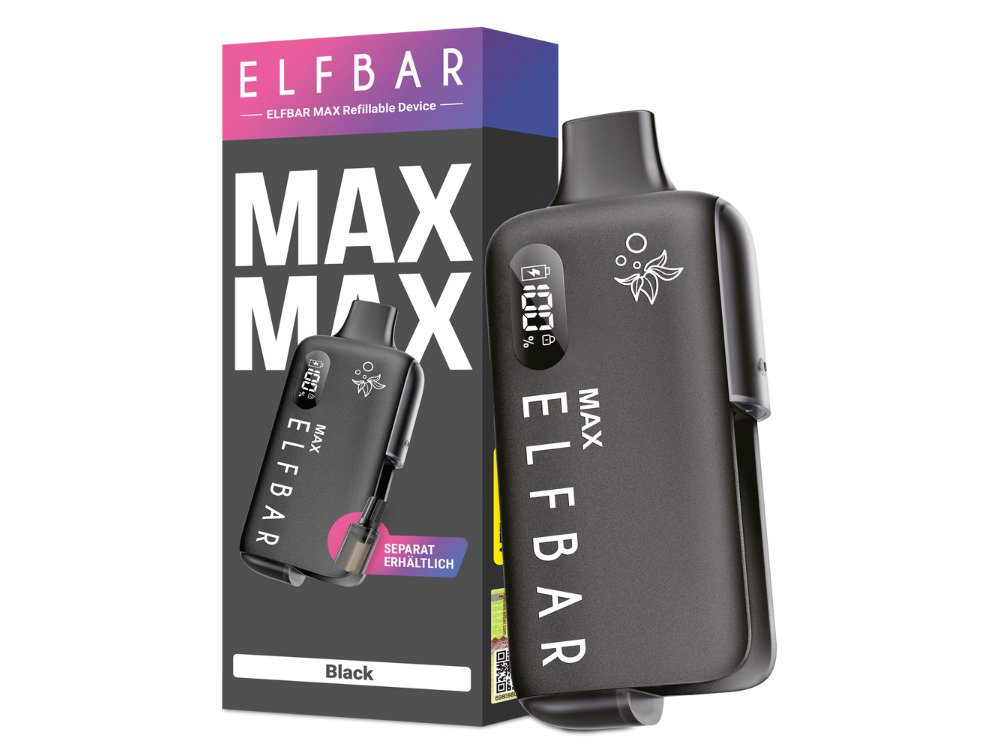 Elfbar Max E-Zigaretten-Set black