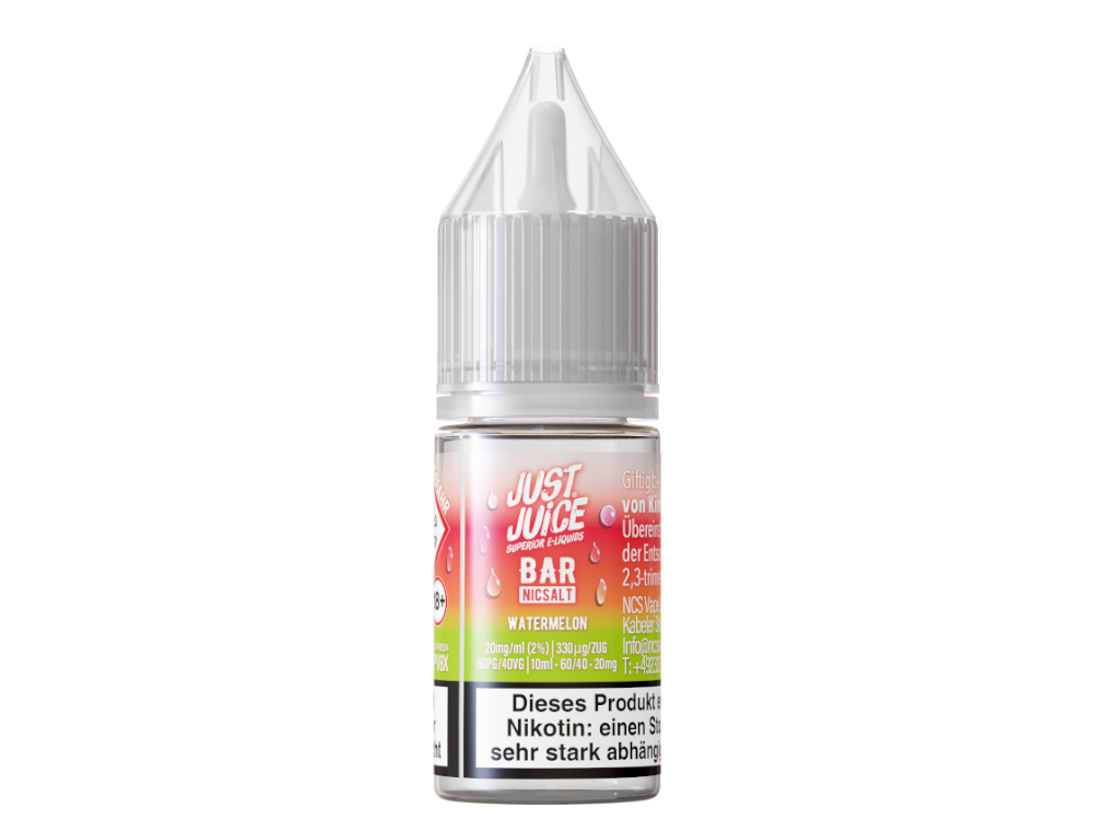 Just Juice Bar Nikotinsalz-Liquid Watermelon