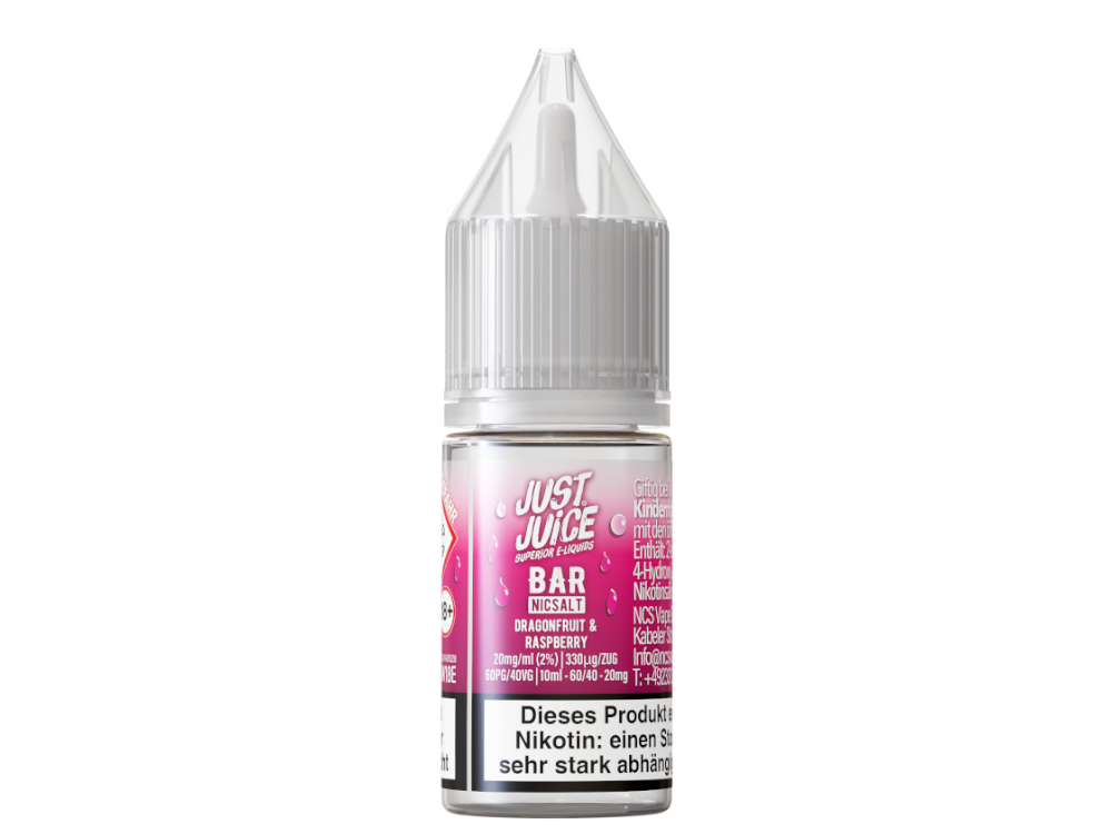 Just Juice Bar Nikotinsalz-Liquid Dragonfruit & Raspberry