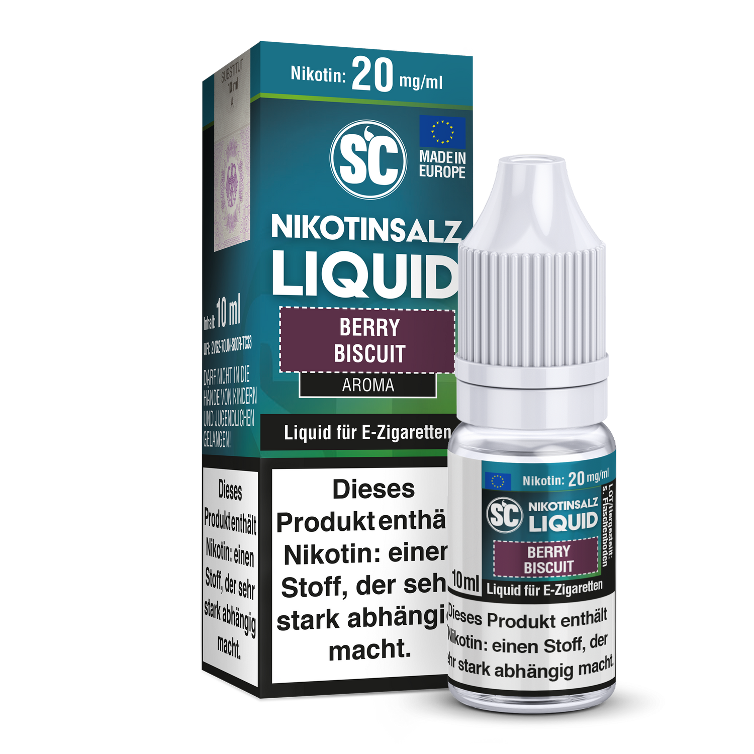 SC Berry Biscuit Nikotinsalz-Liquid 20 mg/ml