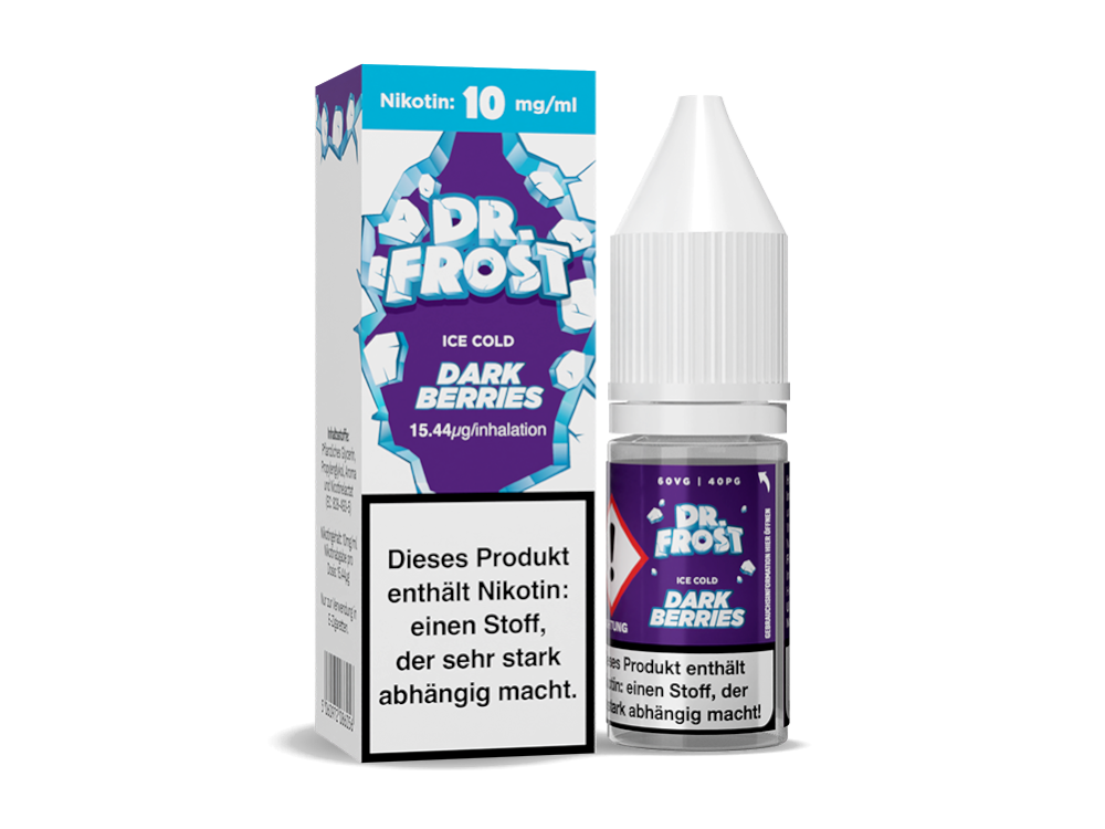 Dr. Frost Ice Cold Nikotinsalz-Liquid Dark Berries
