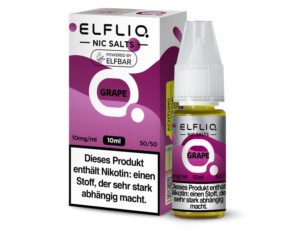 ELFLIQ Grape Nikotinsalz-Liquid 10 mg/ml