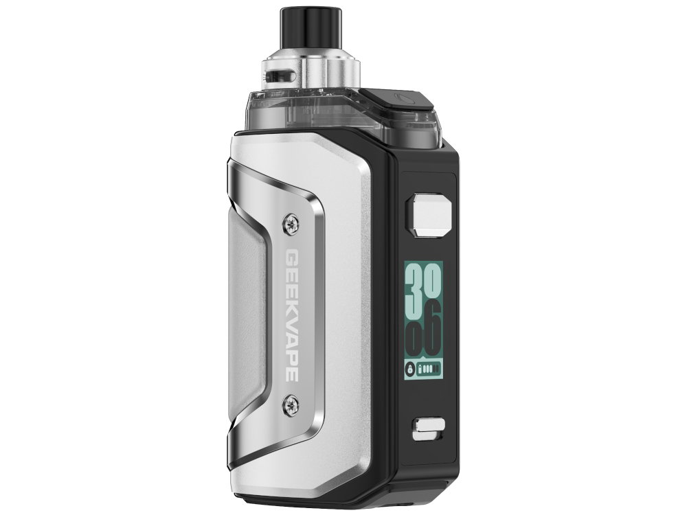 GEEKVAPE Aegis Hero 5 E-Zigaretten-Set Steel Silver