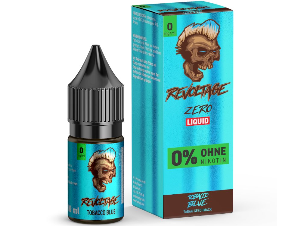 Revoltage Hybrid-Nikotinsalz-Liquid Tobacco Blue 0 mg/ml