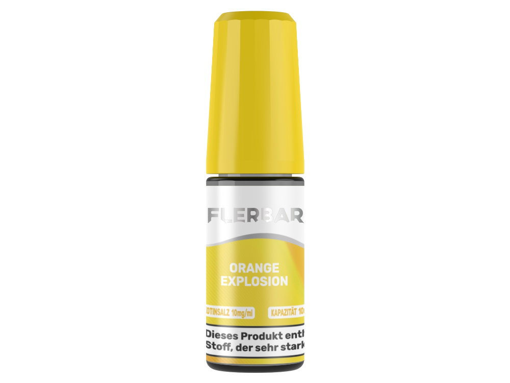 Flerbar Liquid Nikotinsalz-Liquid Orange Explosion 10 mg/ml