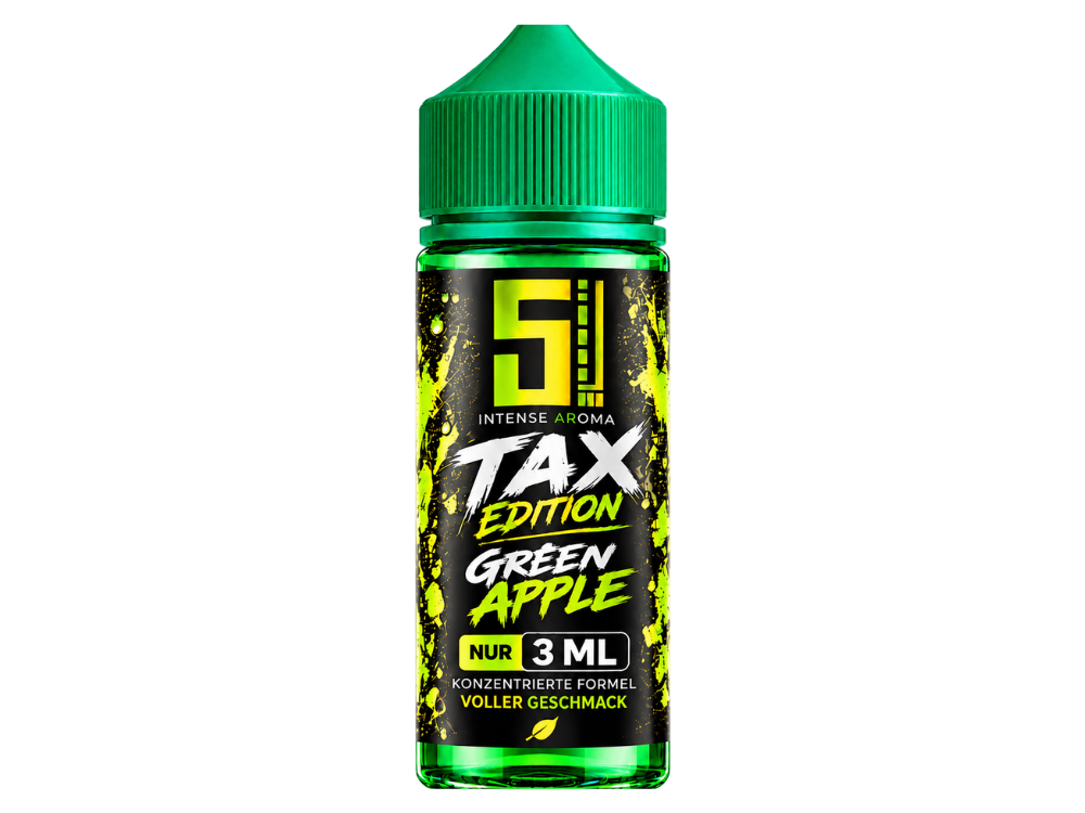 5EL - TAX EDITION - Longfills 3 ml - Green Apple