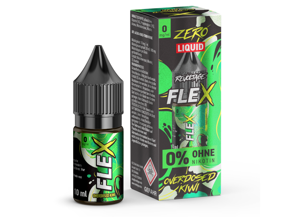 Revoltage FLEX Nikotinsalz-Liquid Kiwi