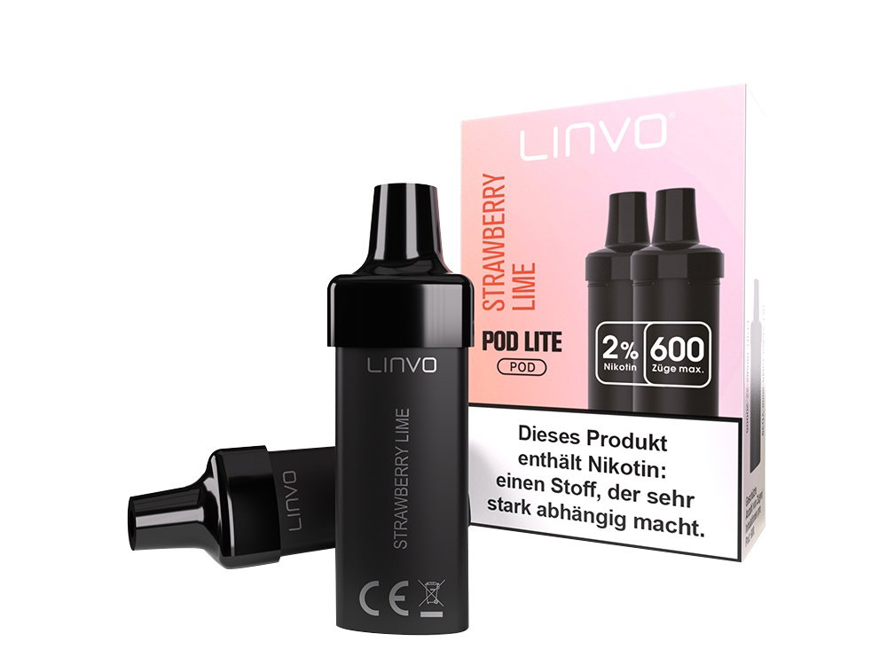 Linvo Pod Lite Cartridge Prefilled Strawberry Lime 20 mg/ml