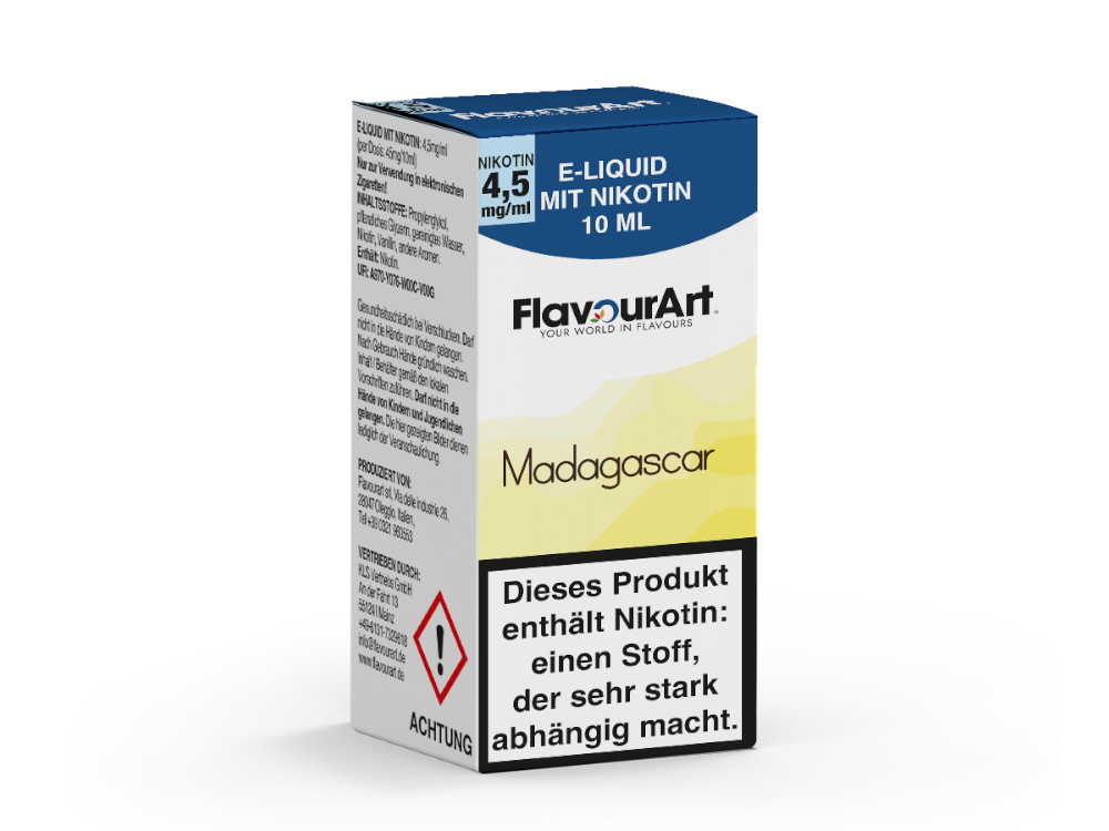 FlavourArt E-Liquid Madagascar 4,5 mg/ml