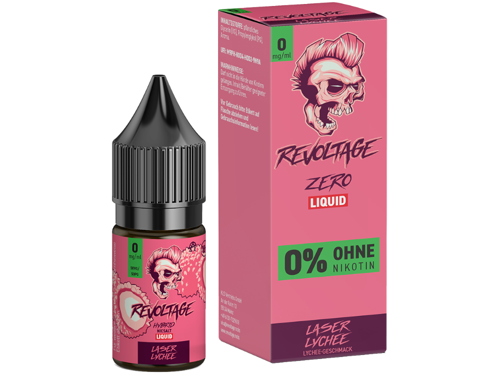 Revoltage Hybrid-Nikotinsalz-Liquid Laser Lychee 0 mg/ml