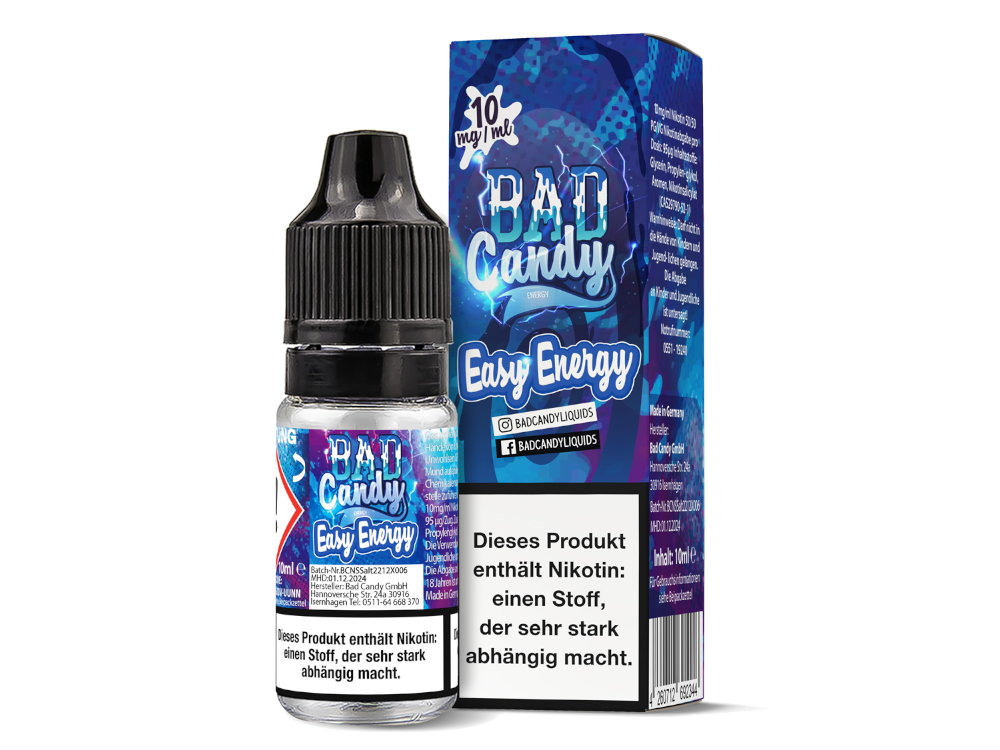 Bad Candy Liquids Easy Energy Nikotinsalz-Liquid