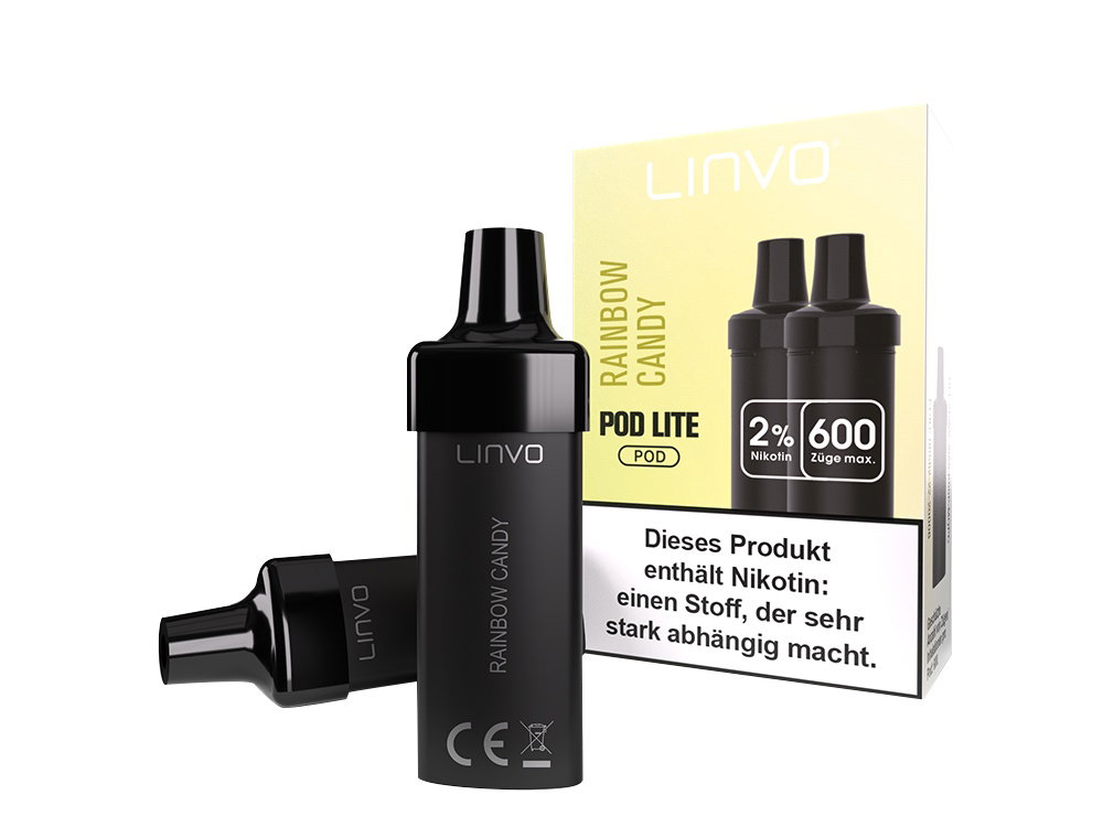 Linvo Pod Lite Cartridge Prefilled Rainbow Candy 20 mg/ml