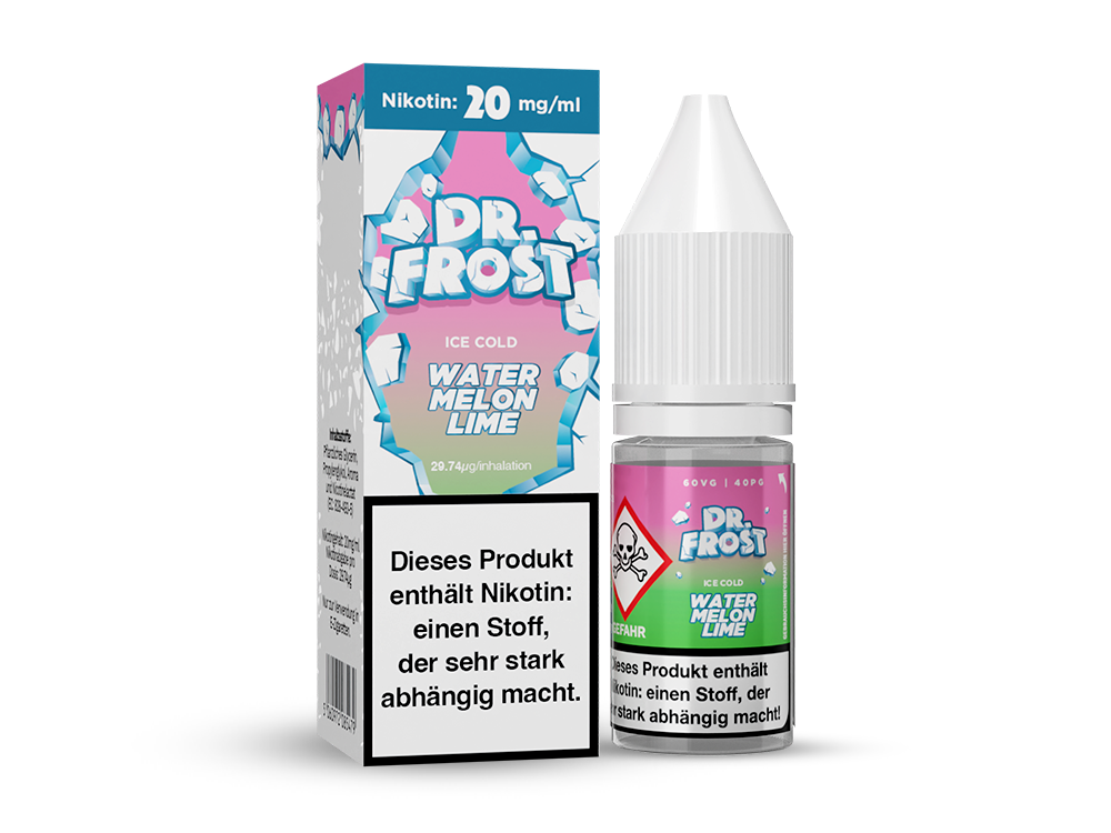 Dr. Frost Ice Cold Nikotinsalz-Liquid Watermelon Lime 20 mg/ml