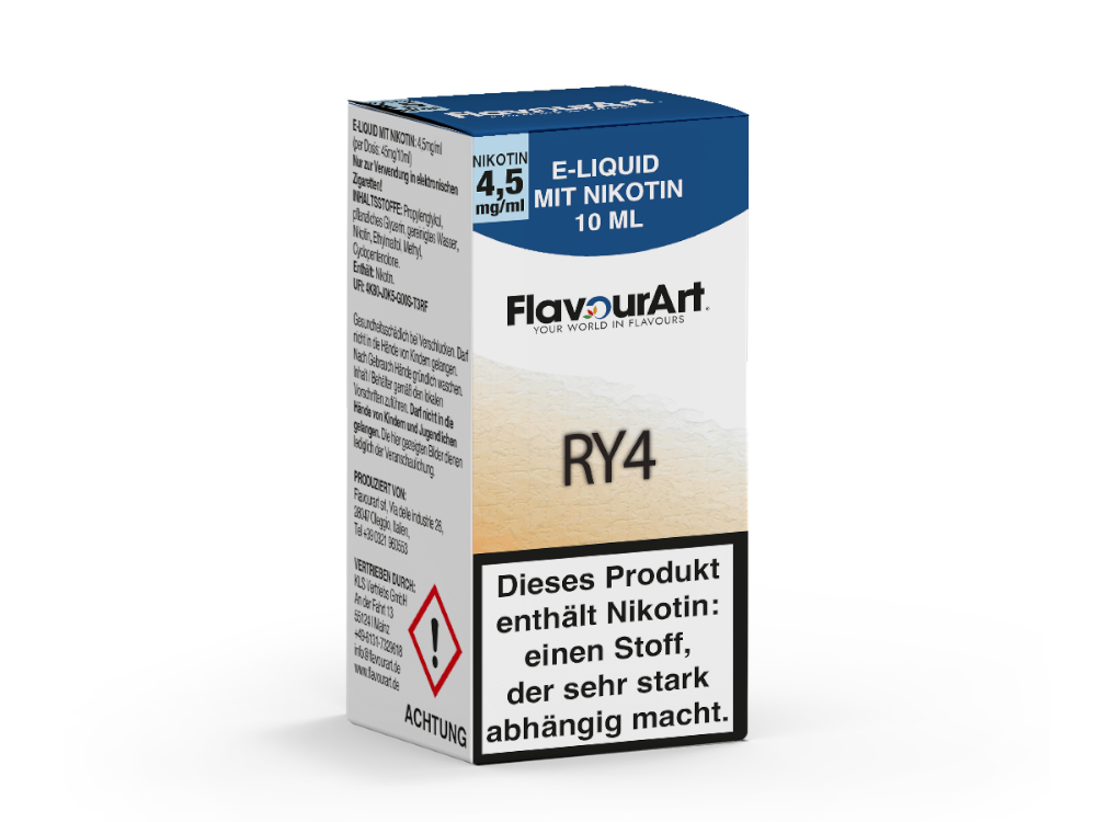 FlavourArt E-Liquid RY4 4,5 mg/ml