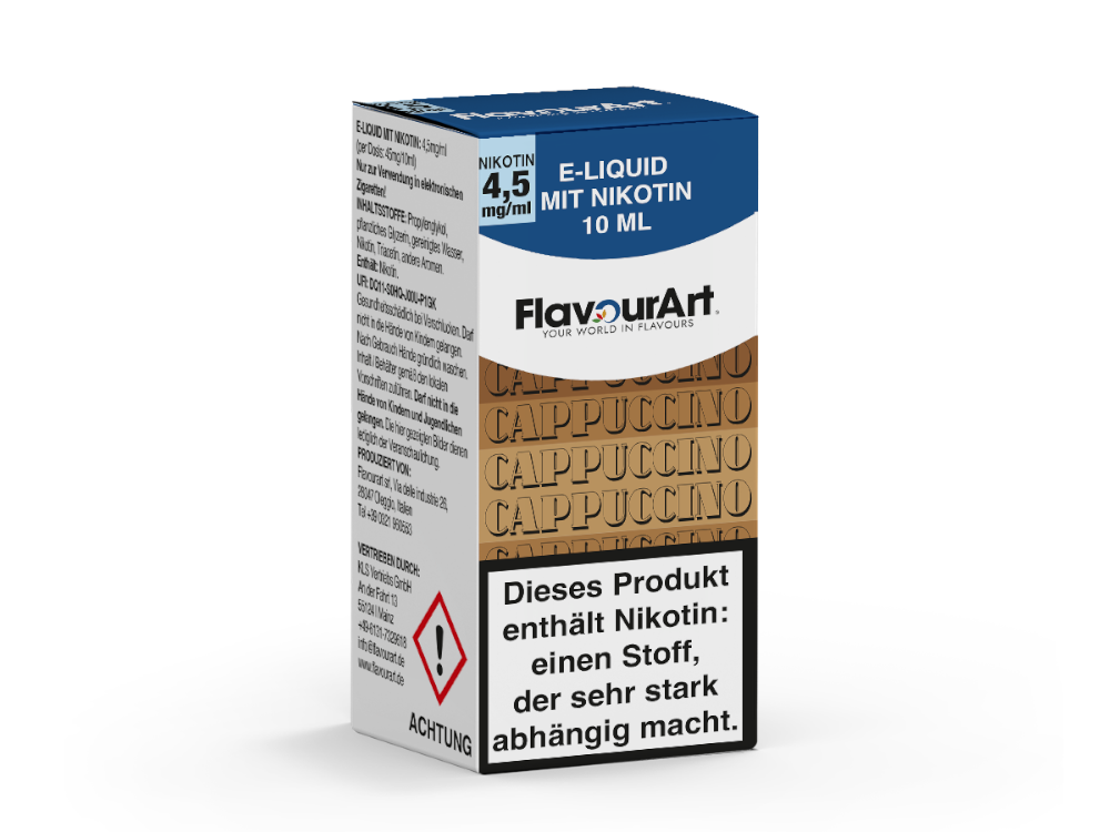 FlavourArt E-Liquid Cappuccino 4,5 mg/ml