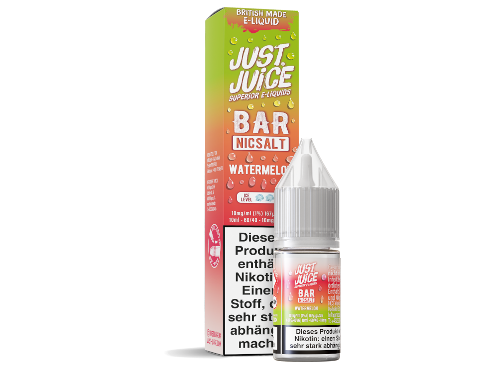 Just Juice Bar Nikotinsalz-Liquid Watermelon 10 mg/ml