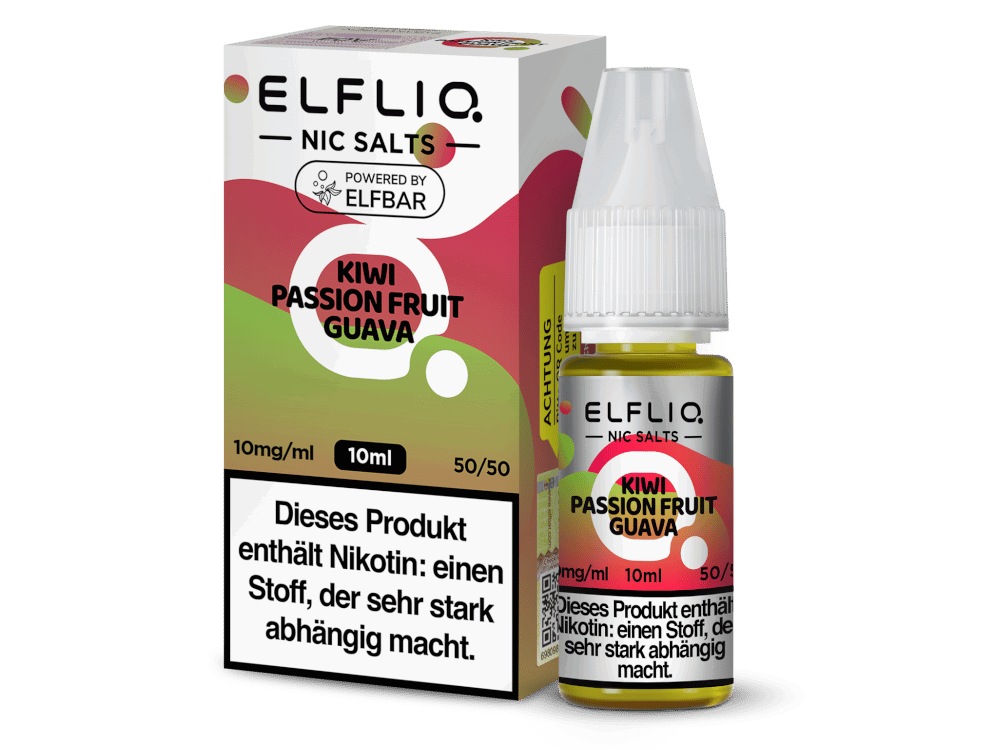 ELFLIQ - Kiwi Passion Fruit Guava - Nikotinsalz Liquid