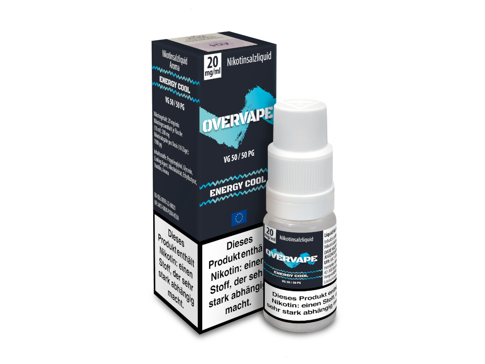Overvape Nikotinsalz-Liquid Energy Cool 20 mg/ml
