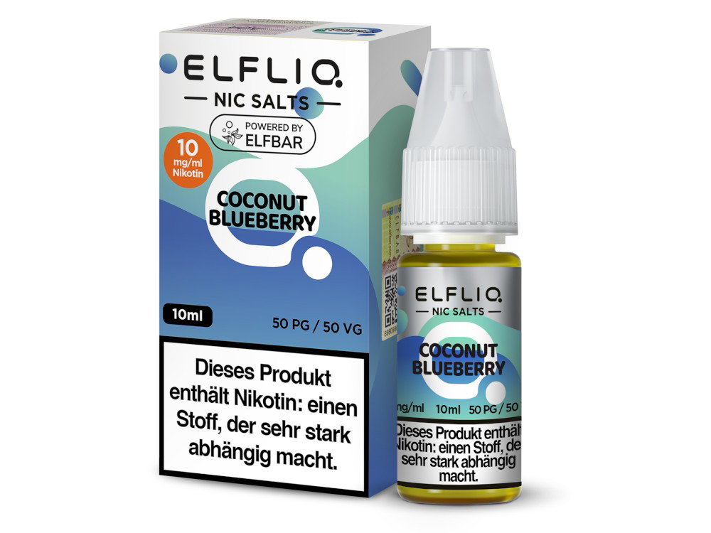 ELFLIQ Coconut Blueberry Nikotinsalz-Liquid