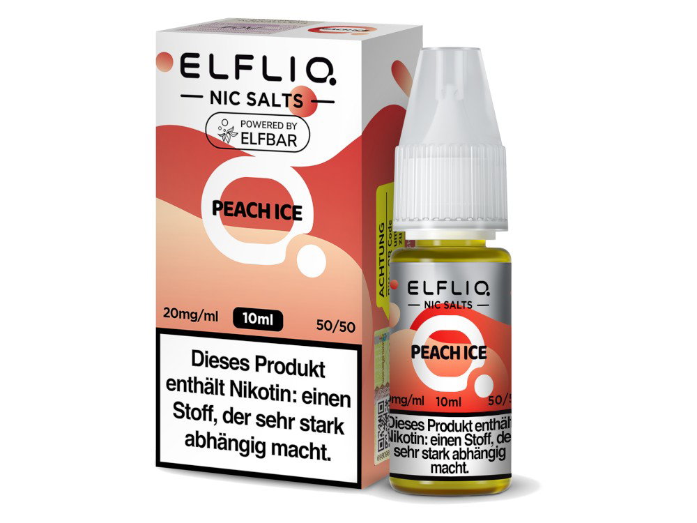 ELFLIQ Peach Ice Nikotinsalz-Liquid 20 mg/ml