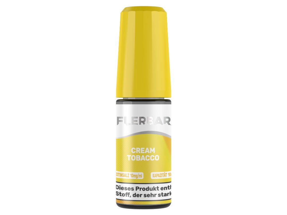 Flerbar Liquid Nikotinsalz-Liquid Cream Tobacco 10 mg/ml