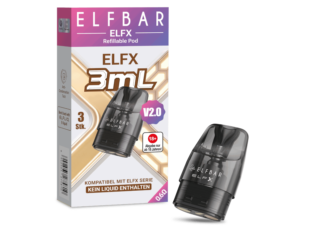 Elfbar Elfx Pod V2.0 (3 Stück pro Packung)