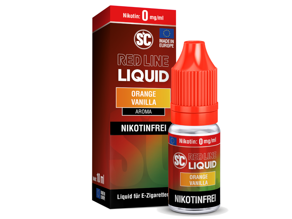 SC Red Line Orange Vanilla Nikotinsalz-Liquid