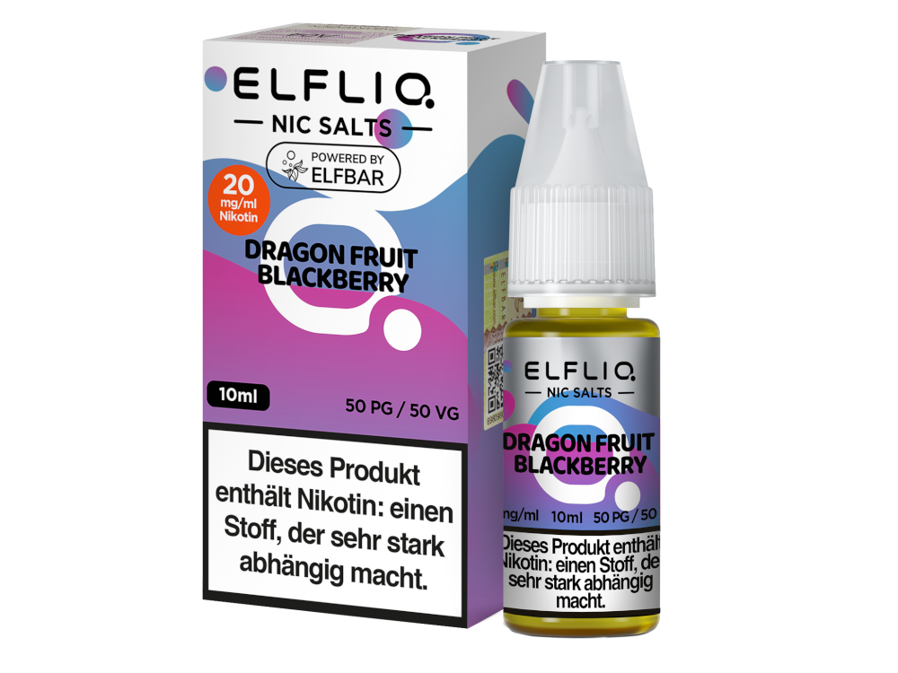 ELFLIQ Dragon Fruit Blackberry Nikotinsalz-Liquid