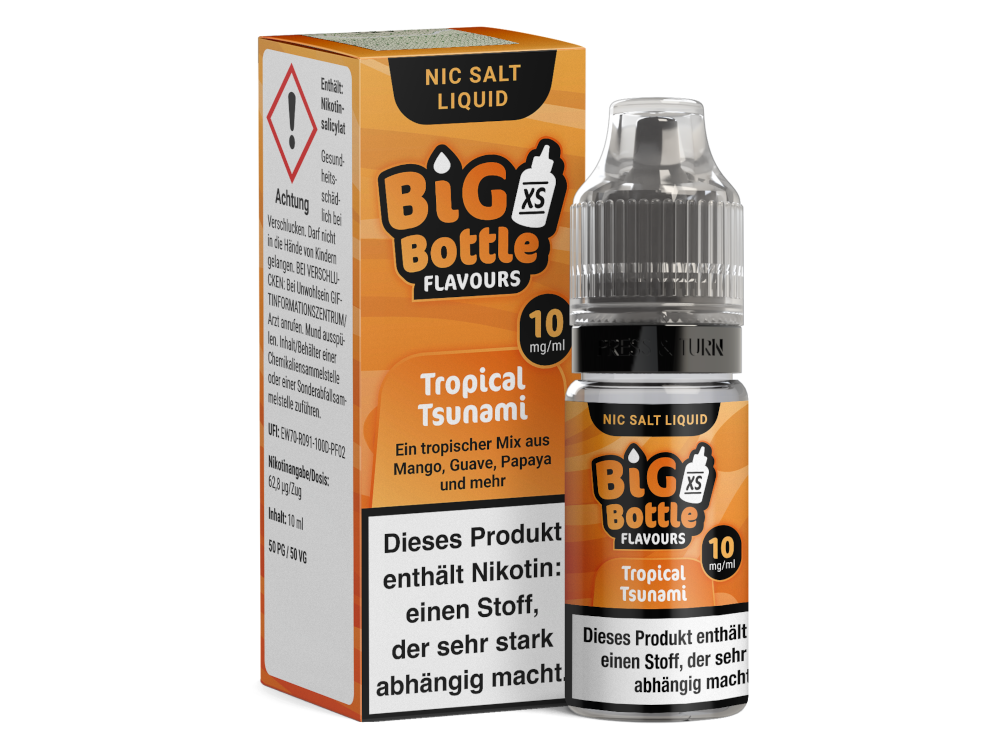 Big Bottle Tropical Tsunami Nikotinsalz-Liquid