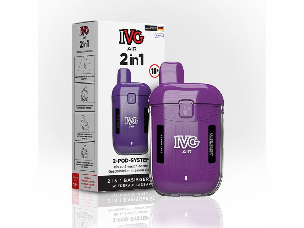 IVG AIR 2in1 Akku 780 mAh (Basisgerät) lila