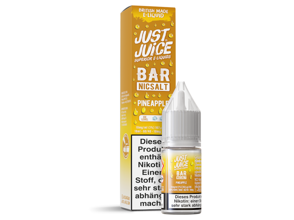 Just Juice Bar Nikotinsalz-Liquid Pineapple 10 mg/ml