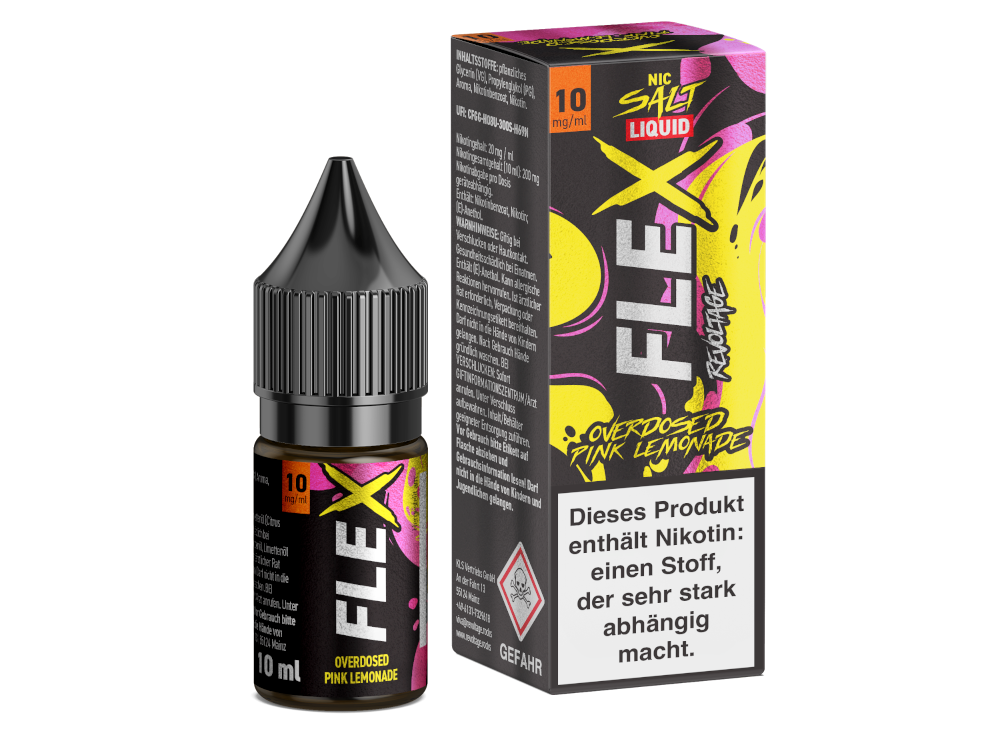 Revoltage FLEX Nikotinsalz-Liquid Pink Lemonade 10 mg/ml