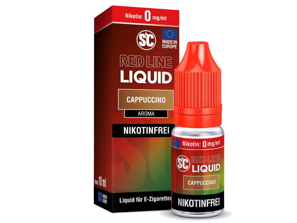 SC Red Line Cappuccino Nikotinsalz-Liquid