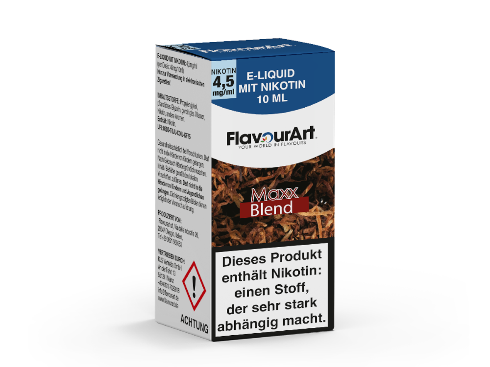 FlavourArt E-Liquid Maxx-Blend 4,5 mg/ml