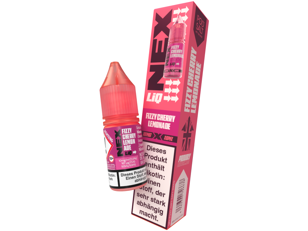 Pod Salt NexLiq Nikotinsalz-Liquid Fizzy Cherry Lemonade 10 mg/ml