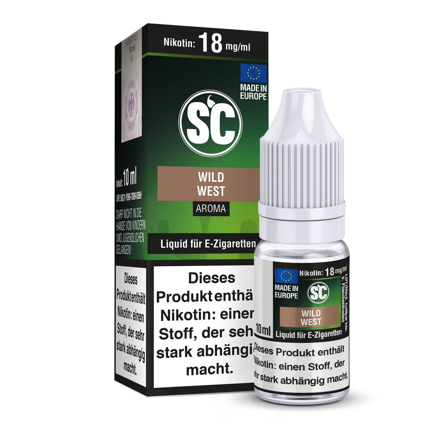 Wild West Tabakaroma E-Liquid 3 mg/ml
