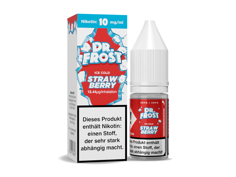 Dr. Frost Ice Cold Nikotinsalz-Liquid Strawberry