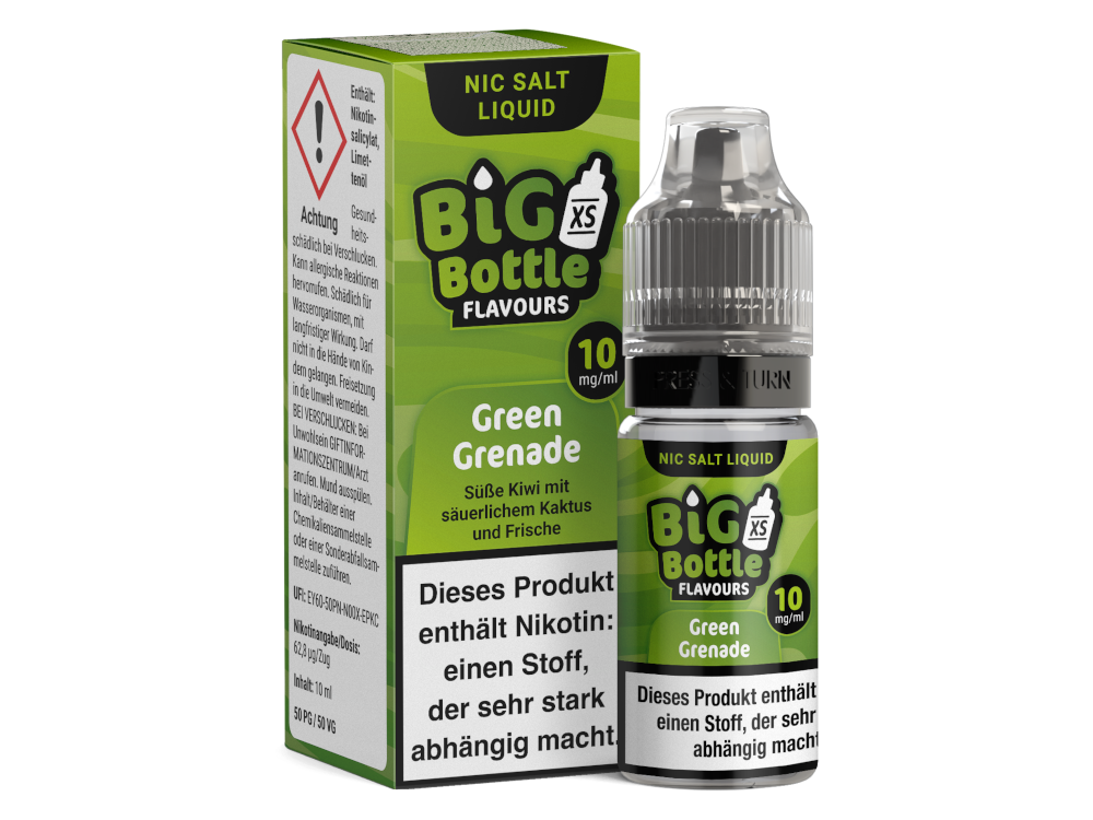 Big Bottle Green Grenade Nikotinsalz-Liquid