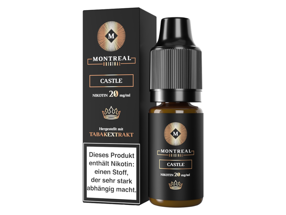 Montreal Original Nikotinsalz-Liquid Castle 20 mg/ml