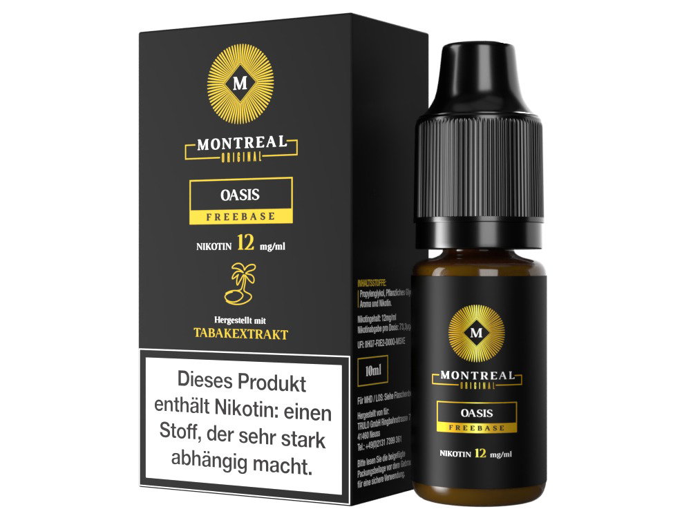 Montreal Original E-Liquid Oasis