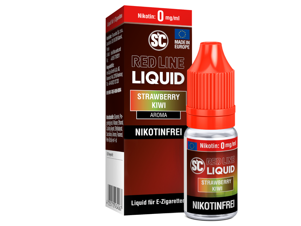 SC Red Line Strawberry Kiwi Nikotinsalz-Liquid