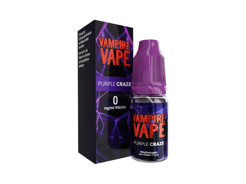 Vampire Vape Purple Craze E-Liquid 0 mg/ml