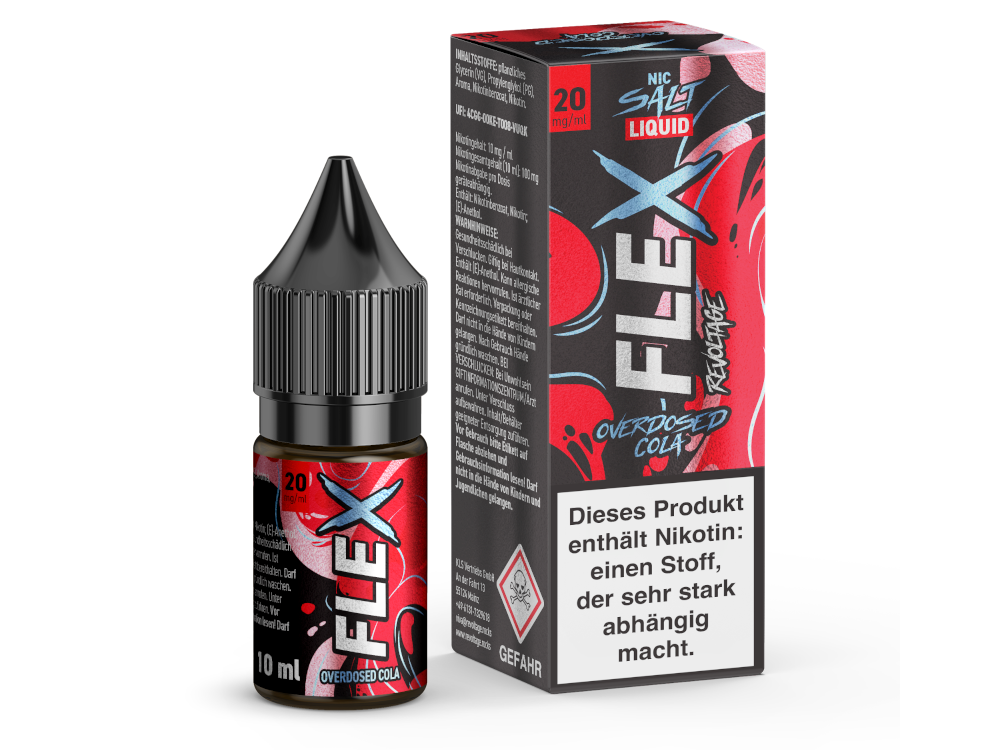 Revoltage FLEX Nikotinsalz-Liquid Cola 20 mg/ml