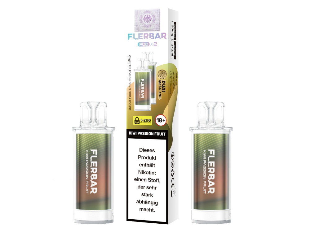 Flerbar POD Prefilled Kiwi Passion Fruit