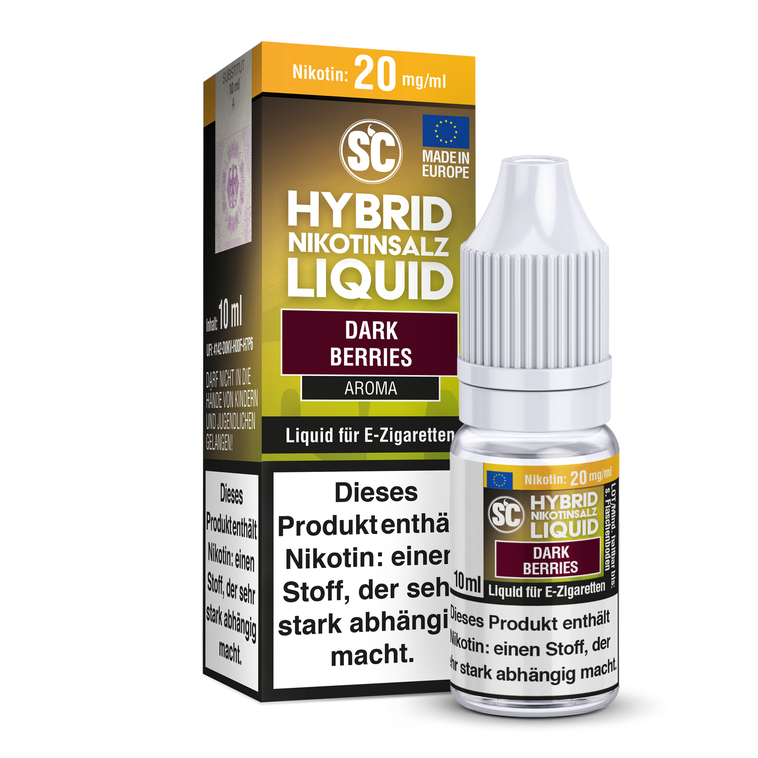 SC Dark Berries Hybrid-Nikotinsalz-Liquid