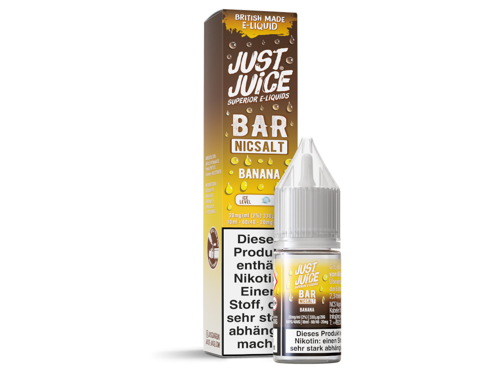 Just Juice Bar Nikotinsalz-Liquid Banana