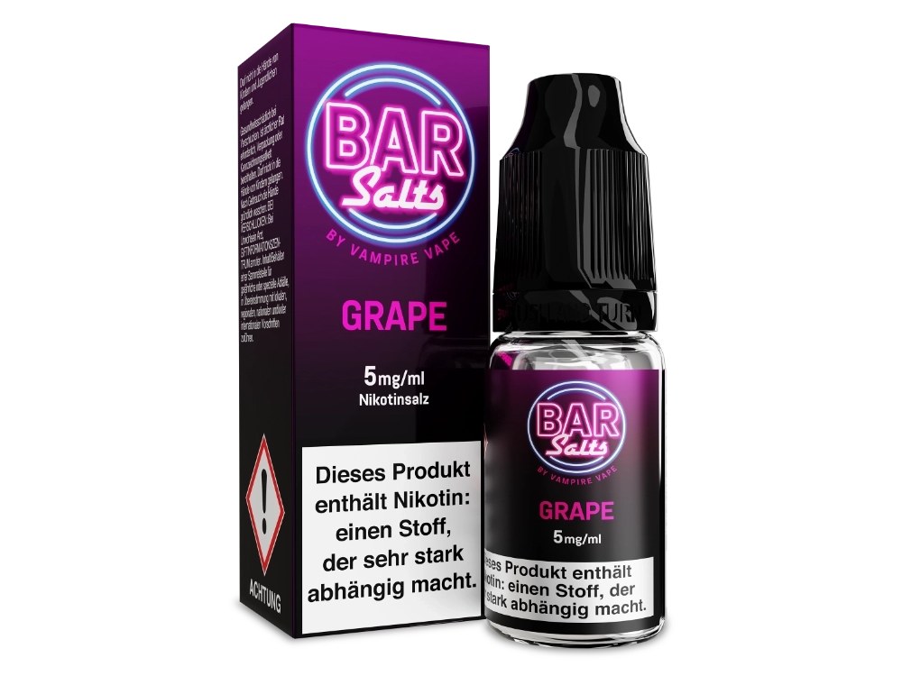 Vampire Vape Bar Salts Nikotinsalz-Liquid Grape 5 mg/ml