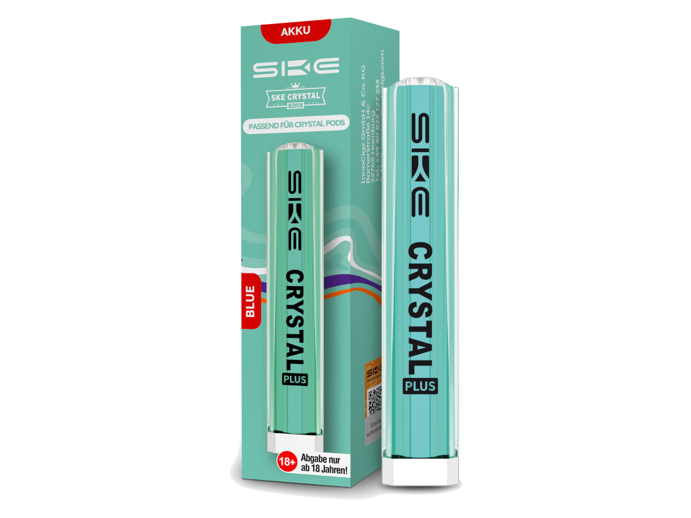 SKE Crystal Plus Akku 400 mAh aurora-grün